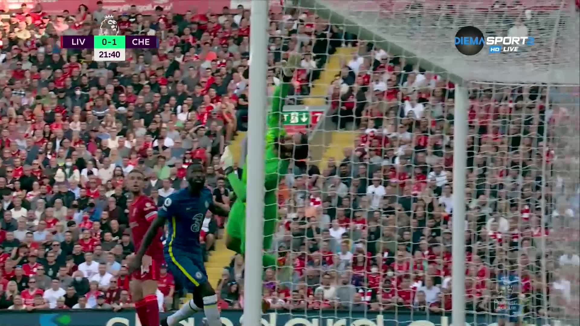 Кай Хавертц вкара първия гол във вратата на Ливърпул за този сезон