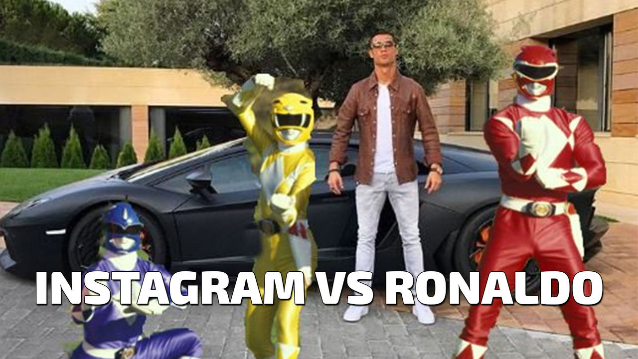 Instagram се подиграва на Кристиано Роналдо