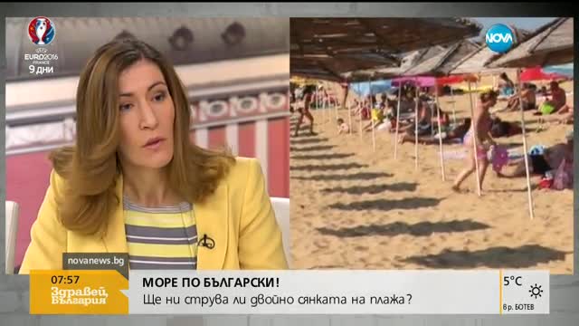 Ангелкова: Следващото лято ще има различни цени на чадърите и шезлонгите