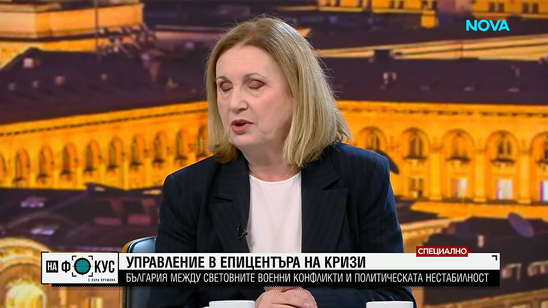 Румяна Бъчварова: Ако българският европрокурор се чувства заплашен от главния прокурор, това говори лошо