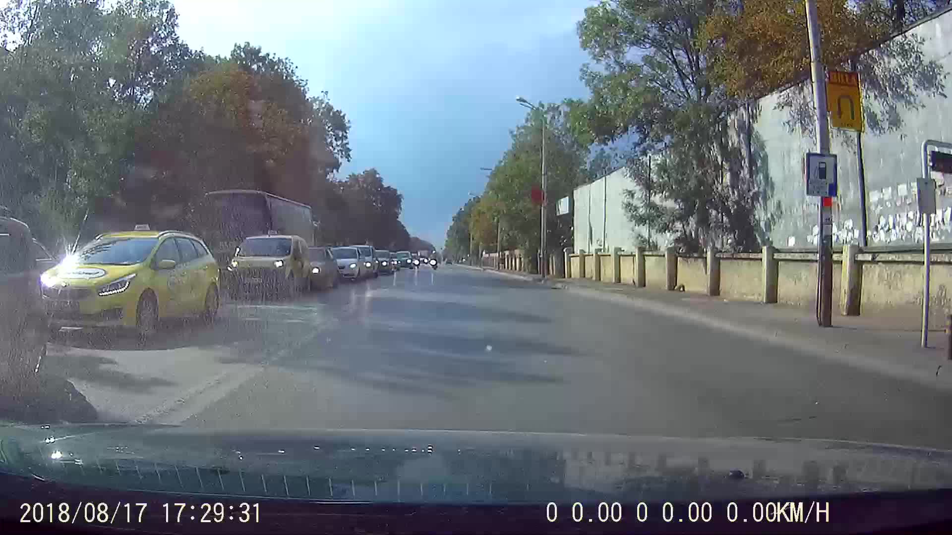 Грубо погазване на Закона за движение по пътищата