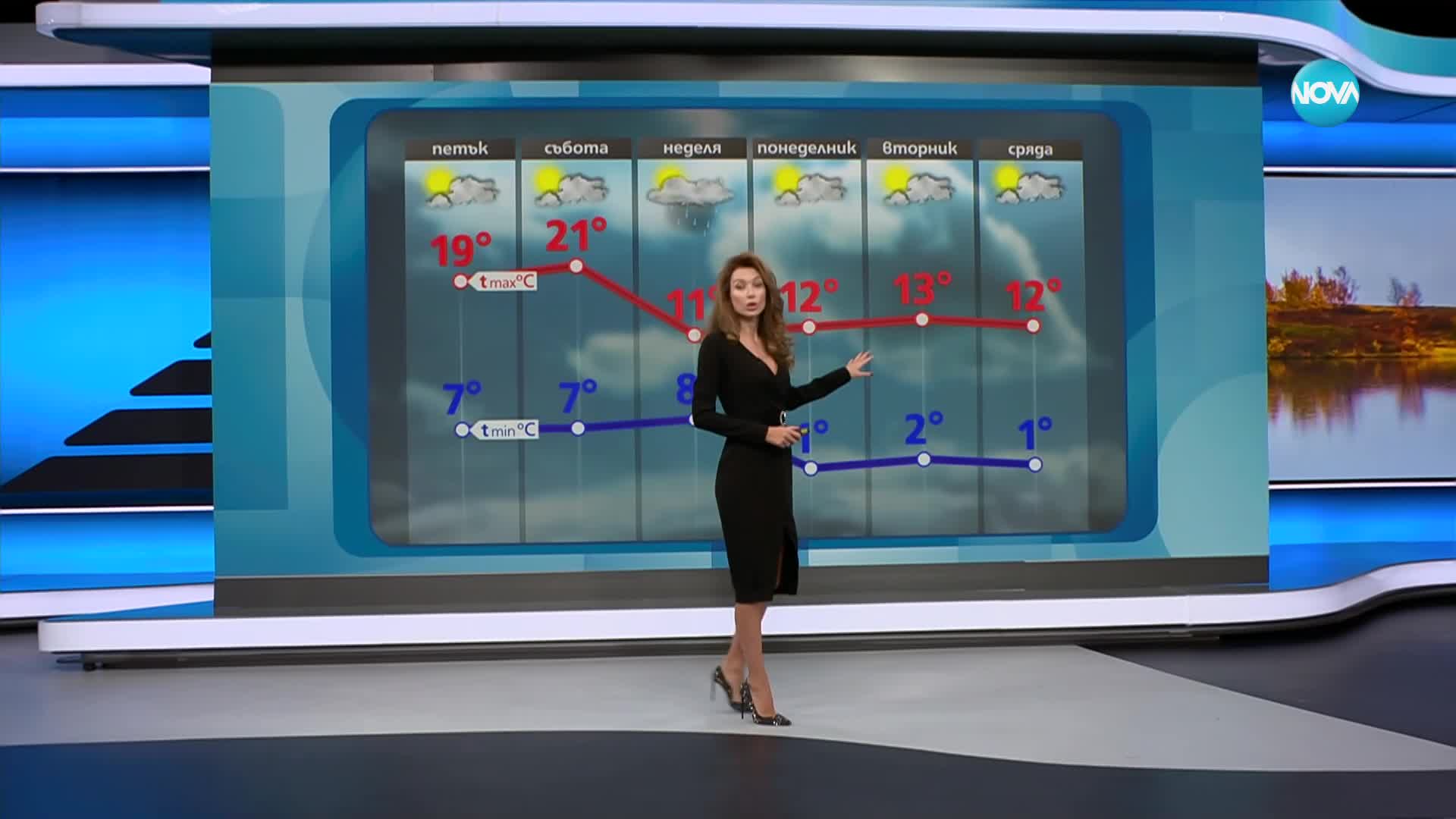 Прогноза за времето (31.10.2024 - обедна емисия)