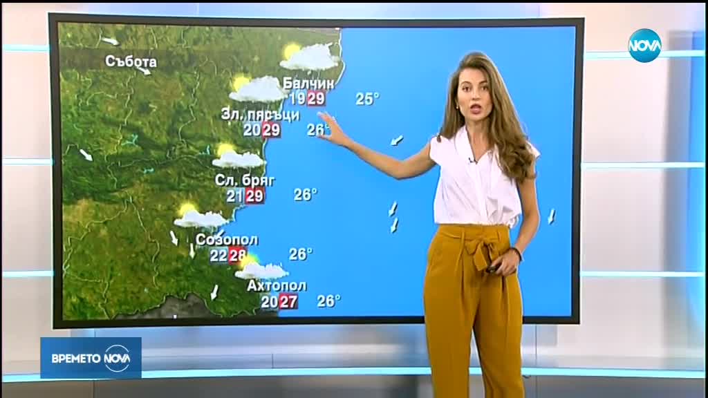 Прогноза за времето (13.07.2018 - централна емисия)