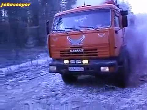 Камазът няма какво да го спре
