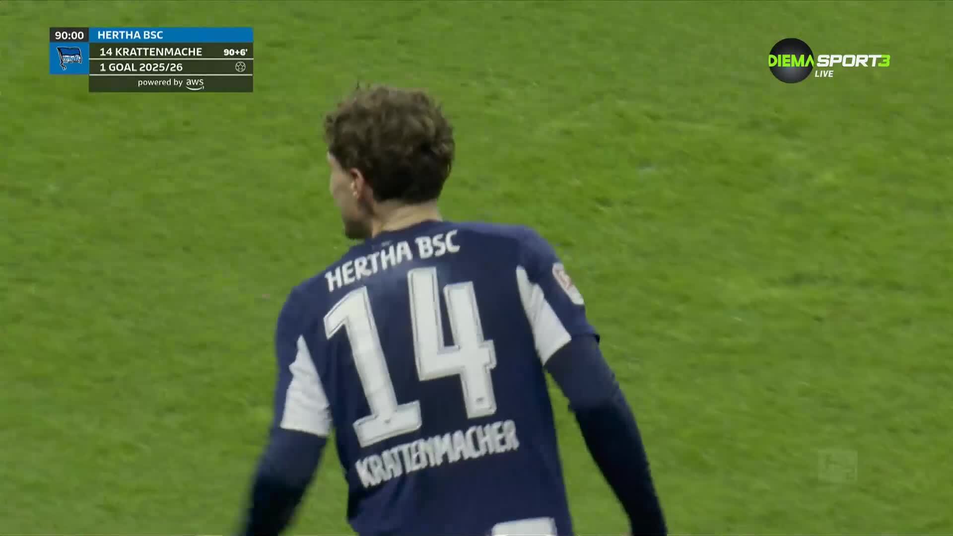 Херта Берлин - Дюселдорф 1:0 /репортаж/