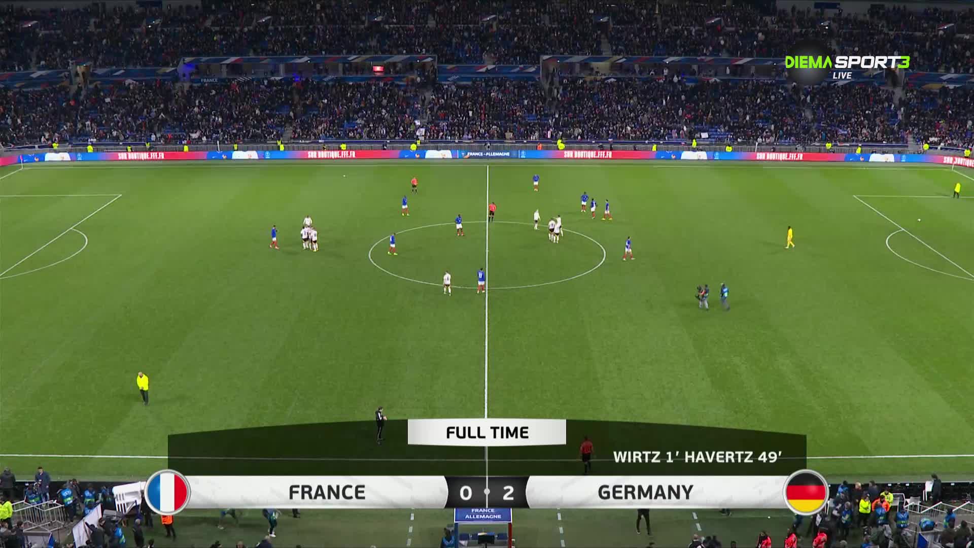 Франция - Германия 0:2 /репортаж/