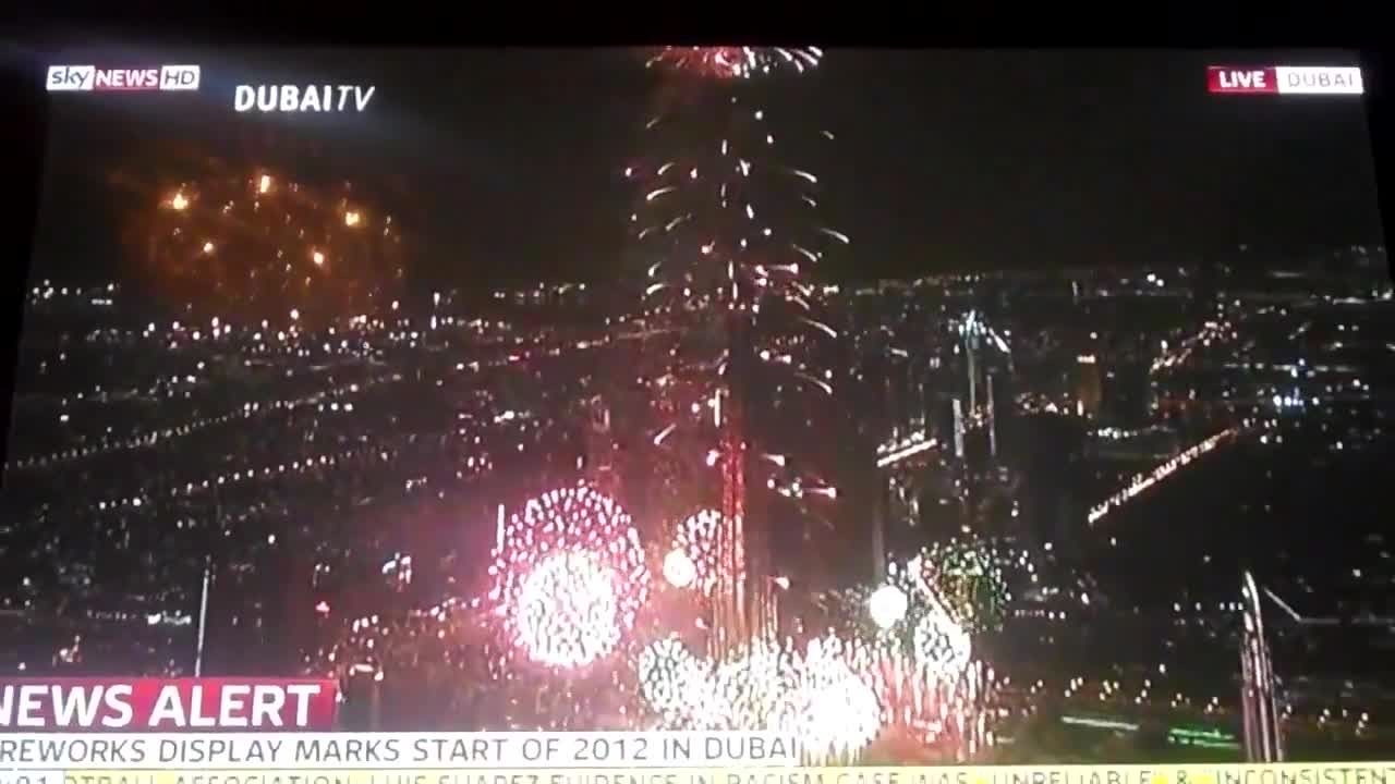 Нова Година в Дубай 2012