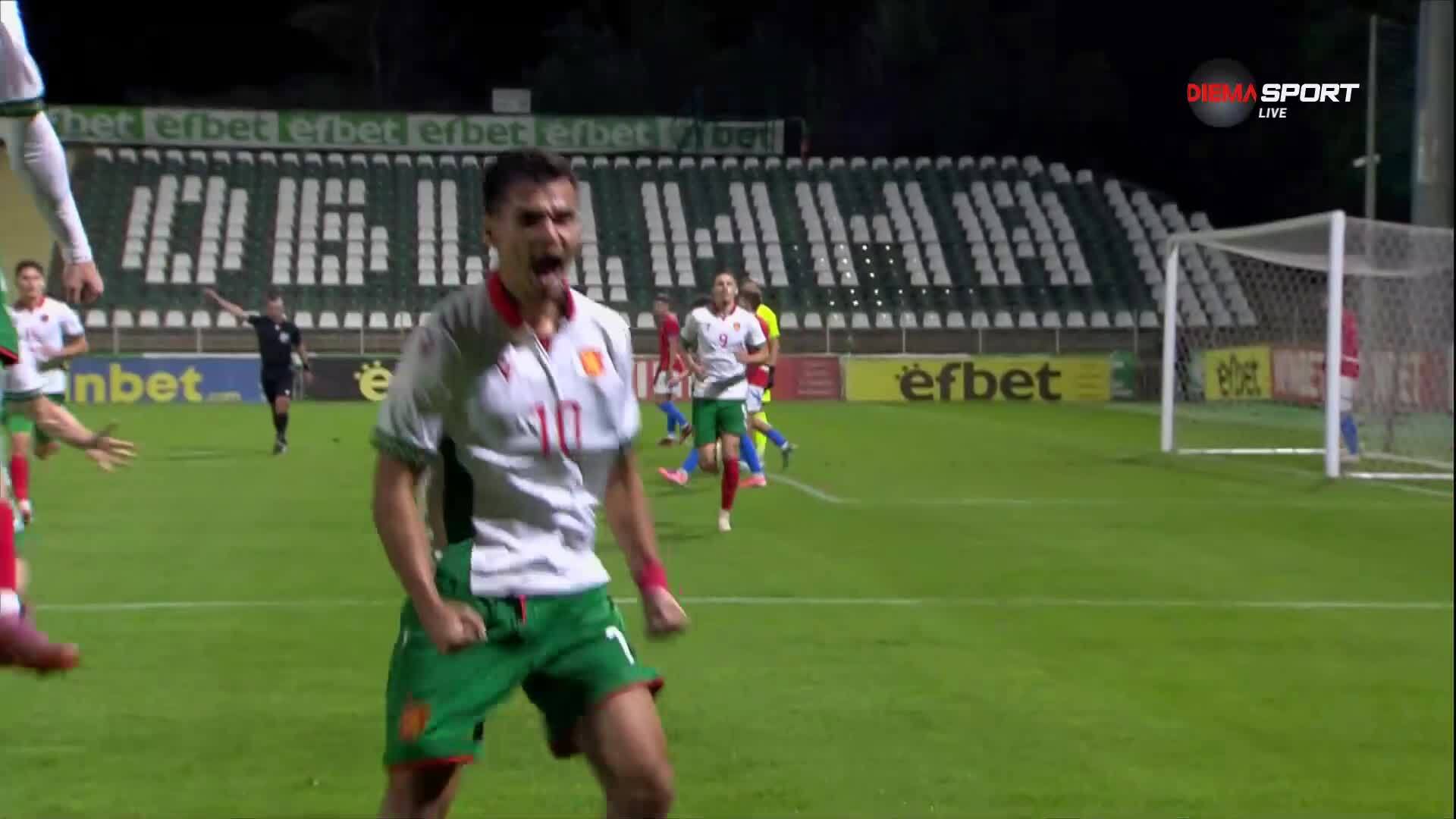 България U21 - Чехия U21 1:1 /първо полувреме/