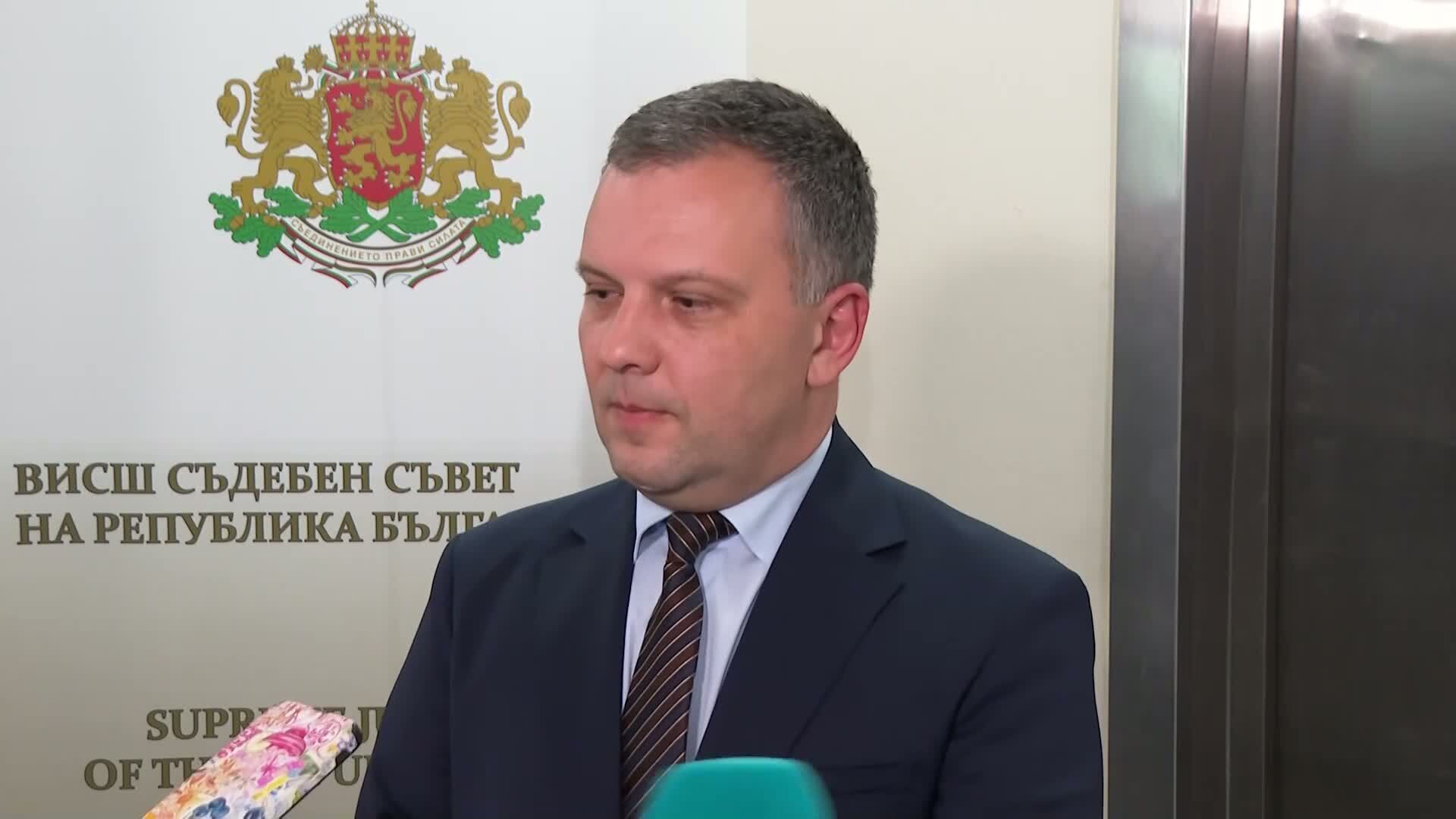 Правосъдният министър: Дисциплинарно производство срещу Сарафов няма да бъде образувано