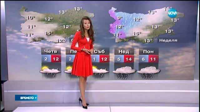 Прогноза за времето (02.04.2015 - обедна)