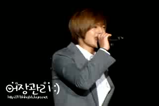  Goodbye Yoon Ji Hoo Fanmeeting Kim Hyun Joong - Im stupid  Ballad Version