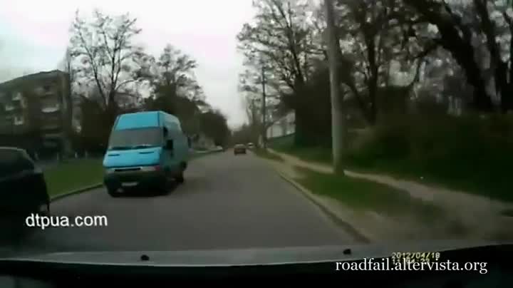 Внимание шофьори среща с падащи гуми !