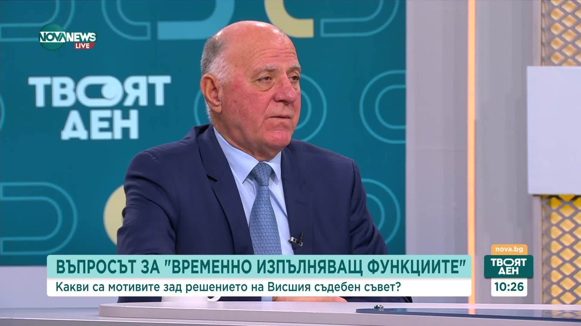 Боян Магдалинчев: Главният прокурор остава временно изпълняващ функциите си, докато няма решение на Конституционния съд