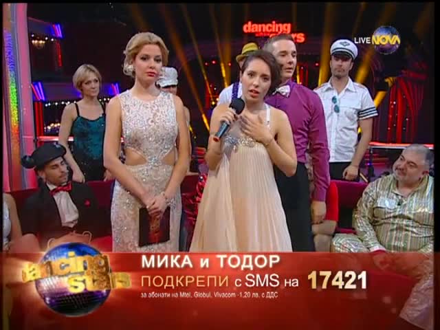 Dancing Stars - Мика и Тодор елиминации 2-ри танц (03.04.2014 г.)