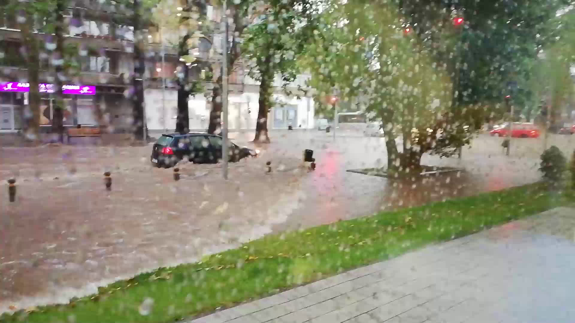 Дъжд в Пловдив