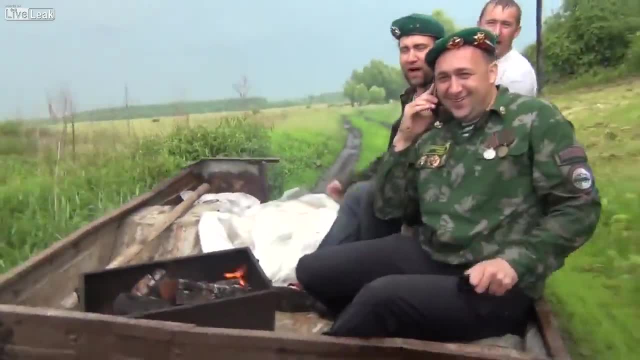 Руснаците винаги ще намерят място за скара !
