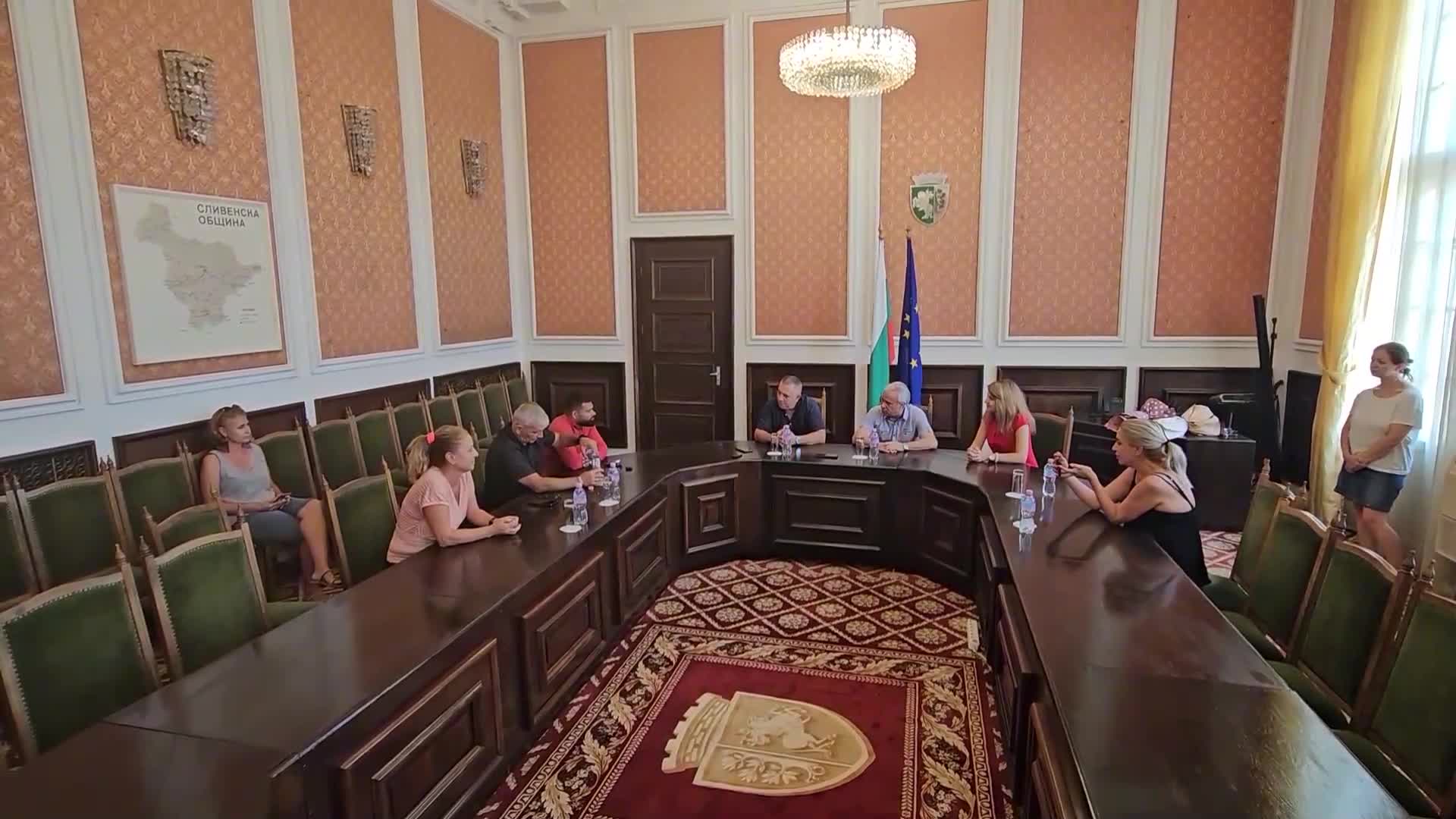 Божидар Андреев и Пламен Братойчев бяха официално посрещнати в Сливен