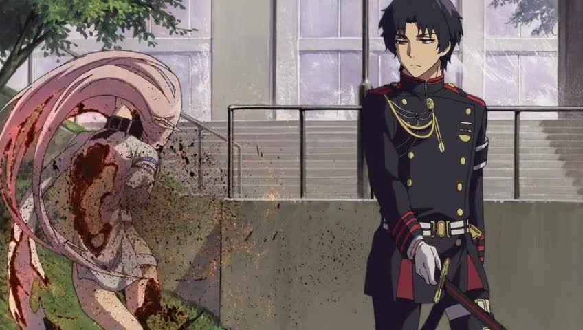  Bg Subs  Owari no Seraph - 02 - Vbox7