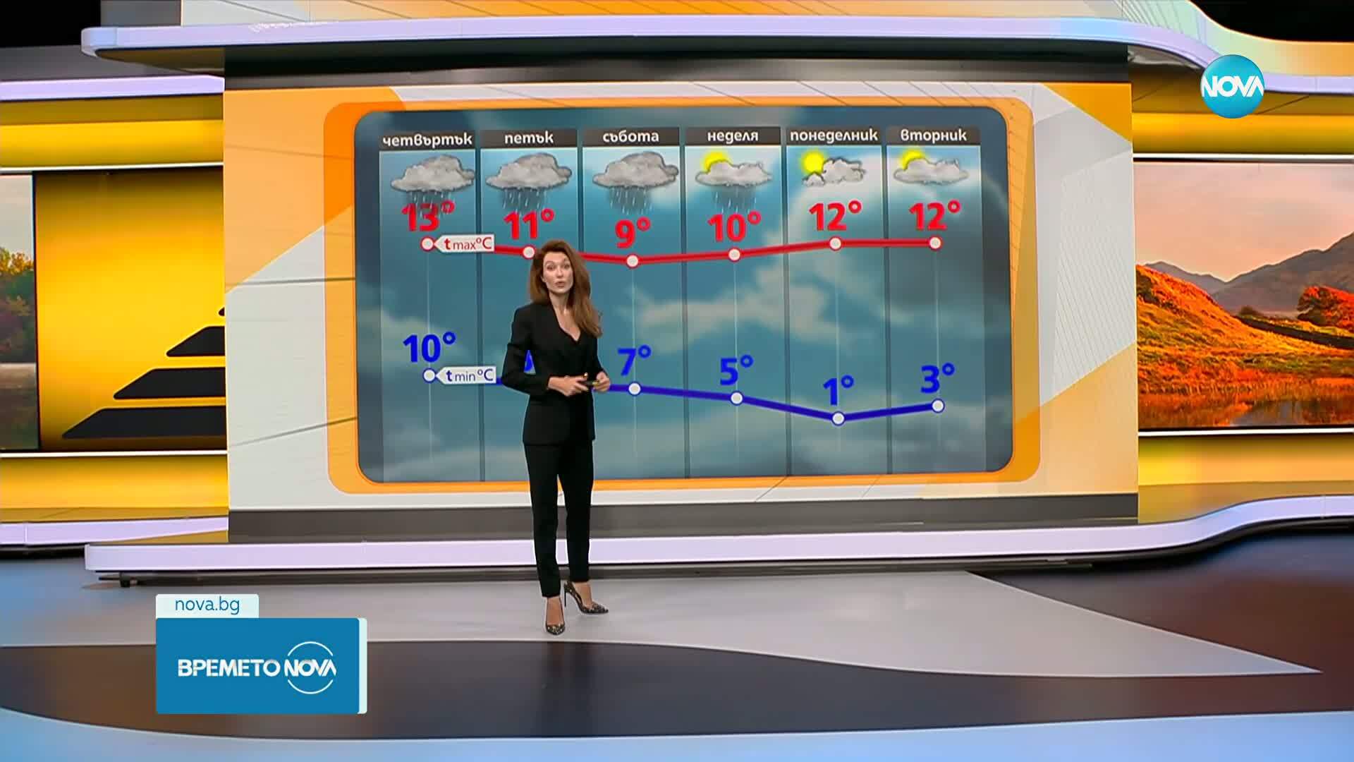 Прогноза за времето (26.11.2025 - сутрешна)