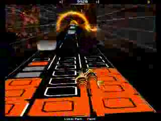 Linkin Park - Faint (audiosurf)