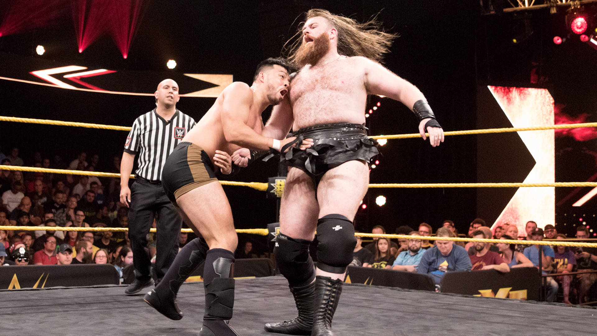 Касиус Оно & Хидео Итами vs. Килиан Дейн & Алекзандър Уолф: WWE NXT, 5 Юли, 2017