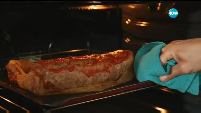 Руло от мляно месо със сирена - Бон апети (07.06.2017)