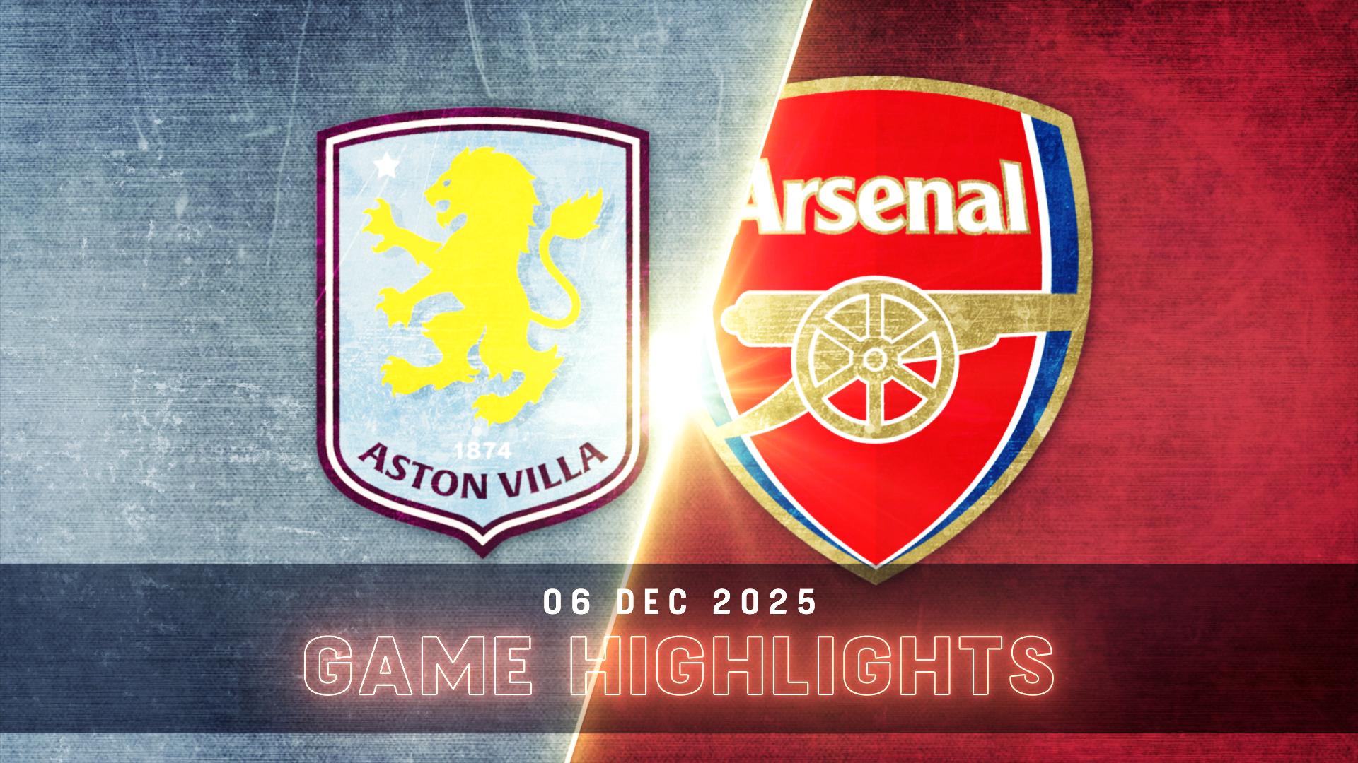 Aston Villa vs. Arsenal - Condensed Game