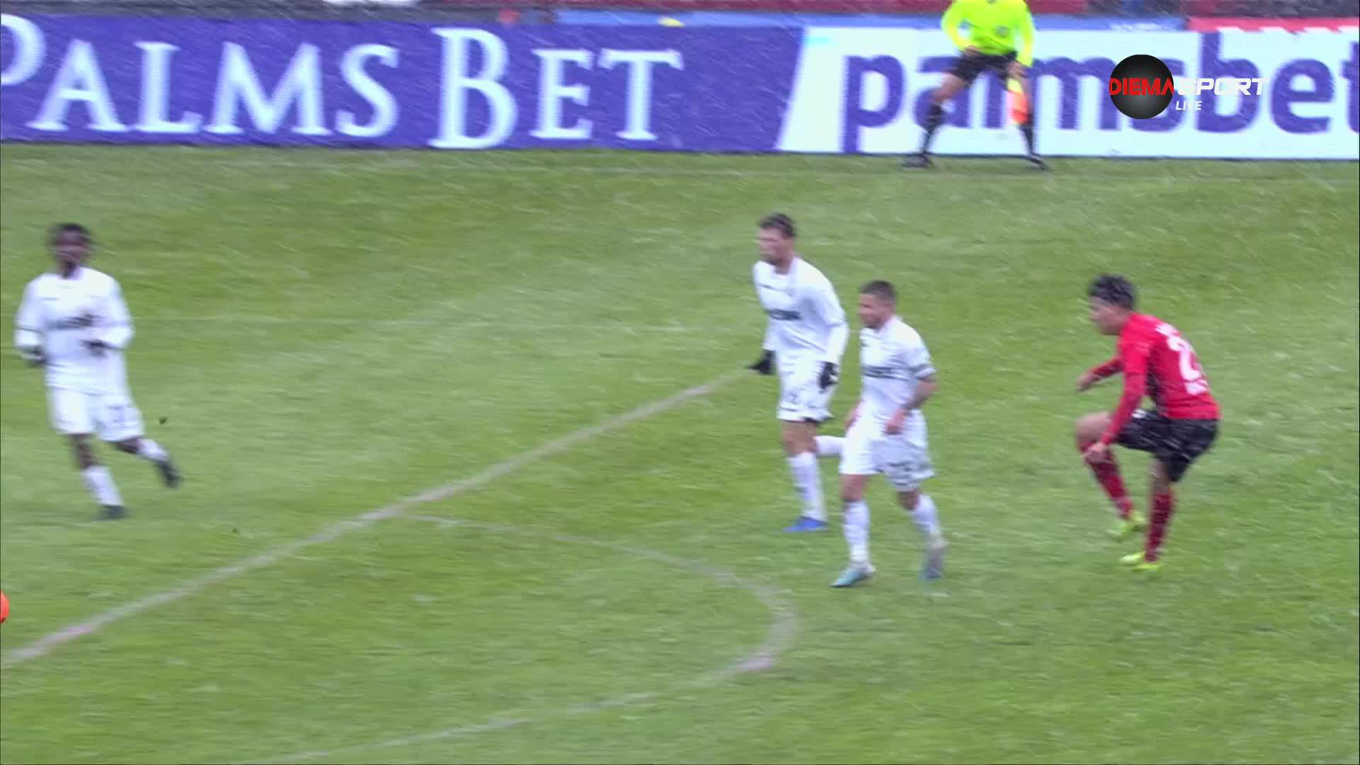 Goal by Lokomotiv Sofia