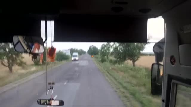 "Моята новина": Шофьор на автобус чопли слънчоглед