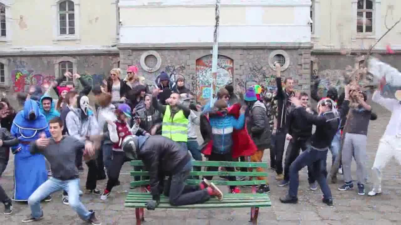 Харлем Шейк в Пловдив