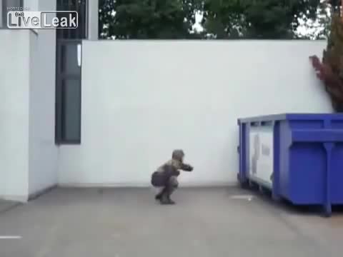 Литовски войник с невероятни умения ...