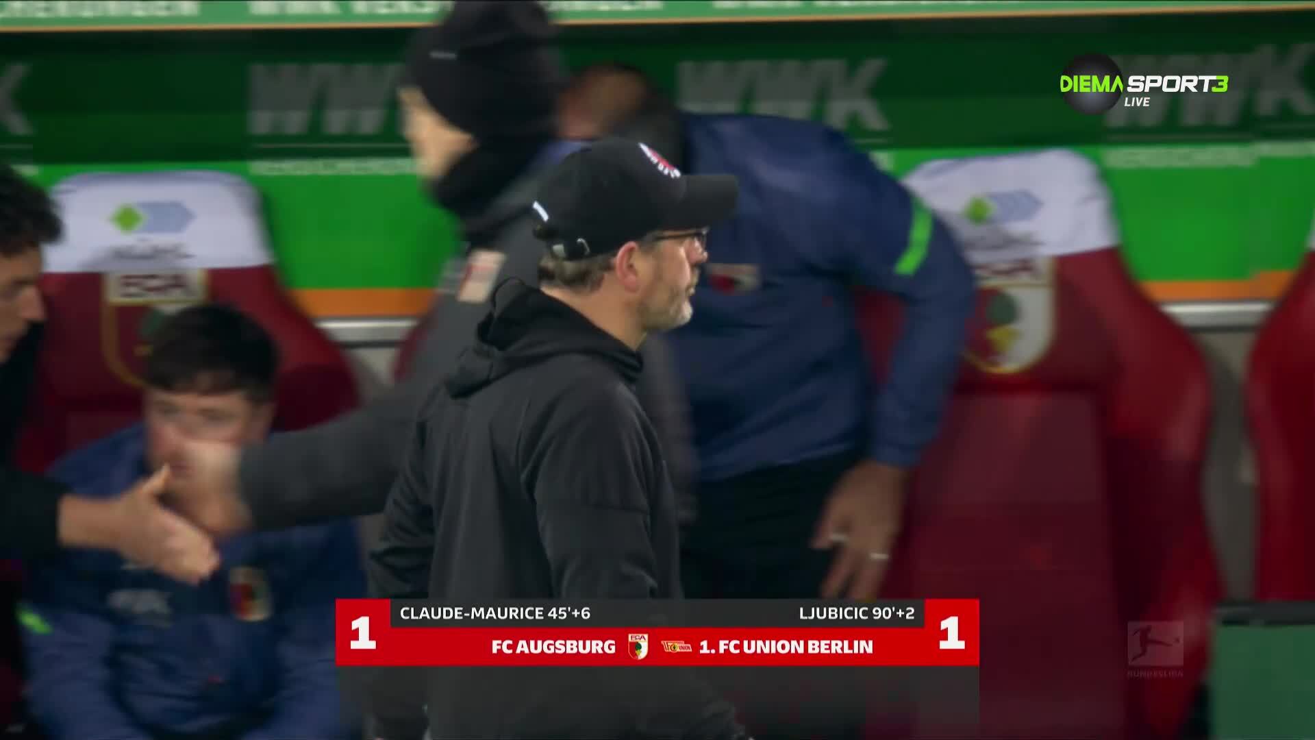 Аугсбург - Унион Берлин 1:1 /репортаж/