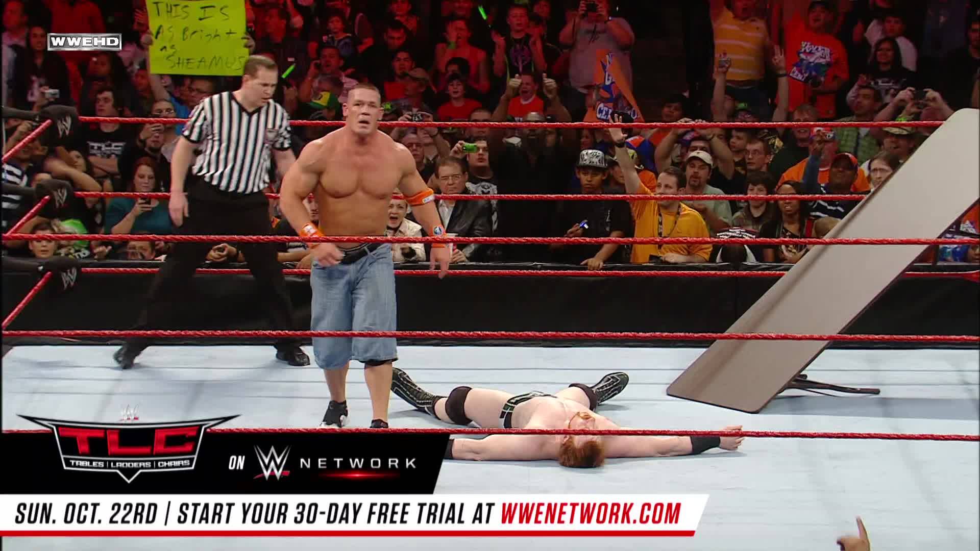 Джон Сина срещу Шеймъс - WWE