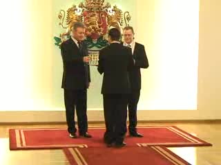 Вицепрезидентът Ангел Марин връчи орден “Мадарски конник”