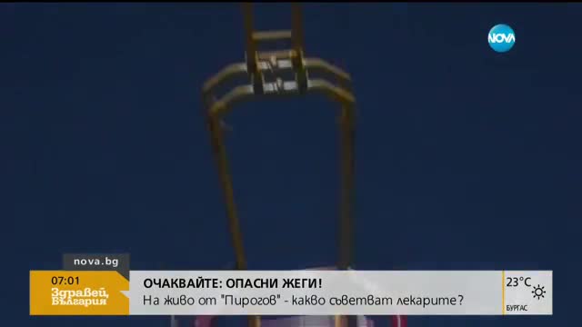 Да се качиш в гигантска люлка на ръба на отвесна скала