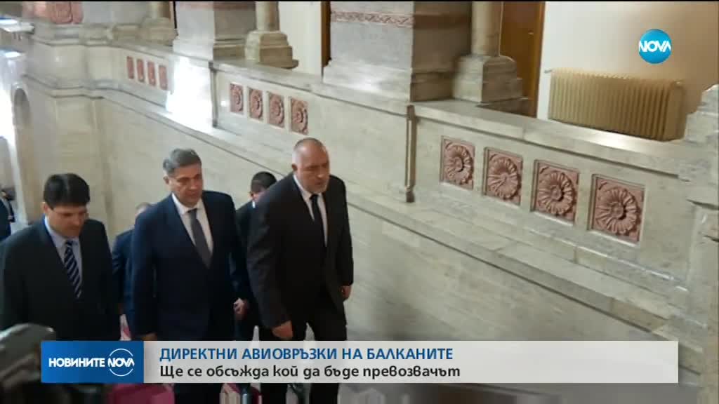 Борисов и Звиздич обмислят създаването на регионална авиокомпания