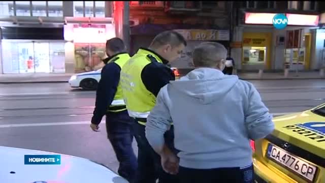 Среднощни проверки на такситата в София