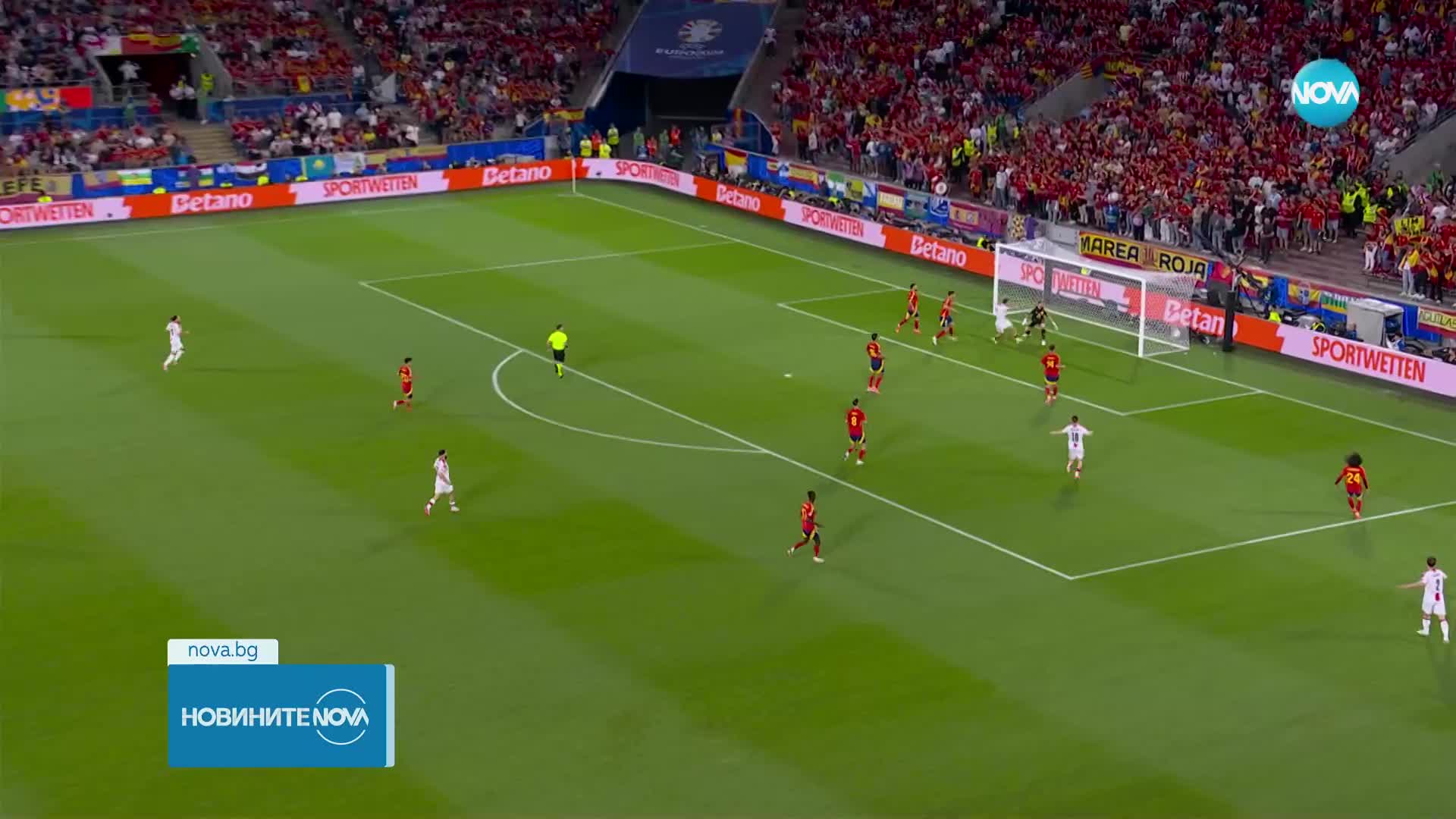 Англия и Испания се класираха на четвъртфиналите на UEFA EURO 2024