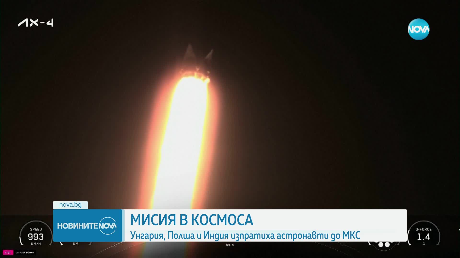 Над 40 години по-късно: Индия, Полша и Унгария изпратиха астронавти в Космоса