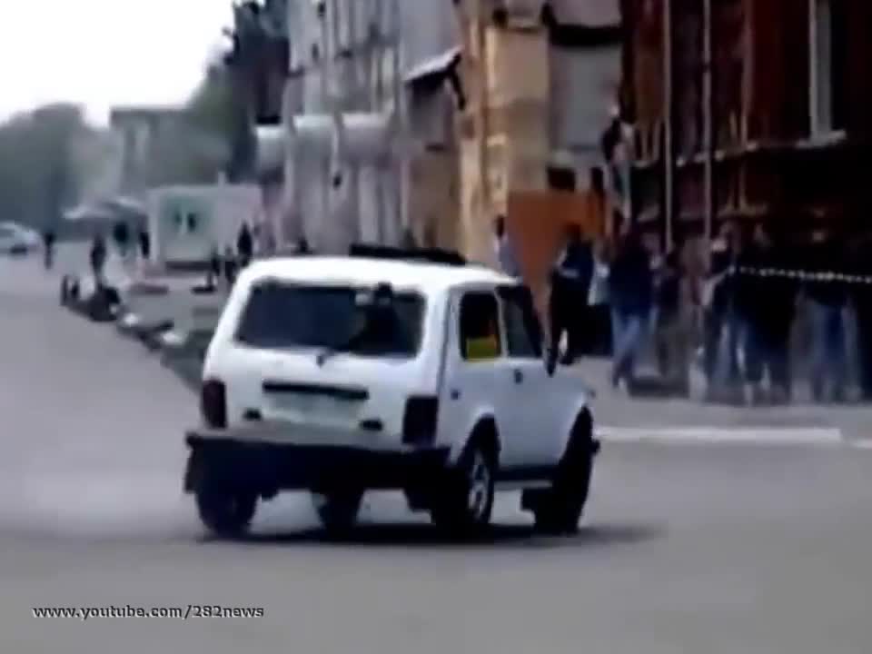 Дрифт с Лада Нива