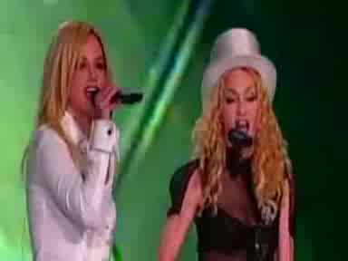 Britney & Madonna - Human Nature (LIVE Los Angeles - Sticky & Sweet Tour 2008) Hq