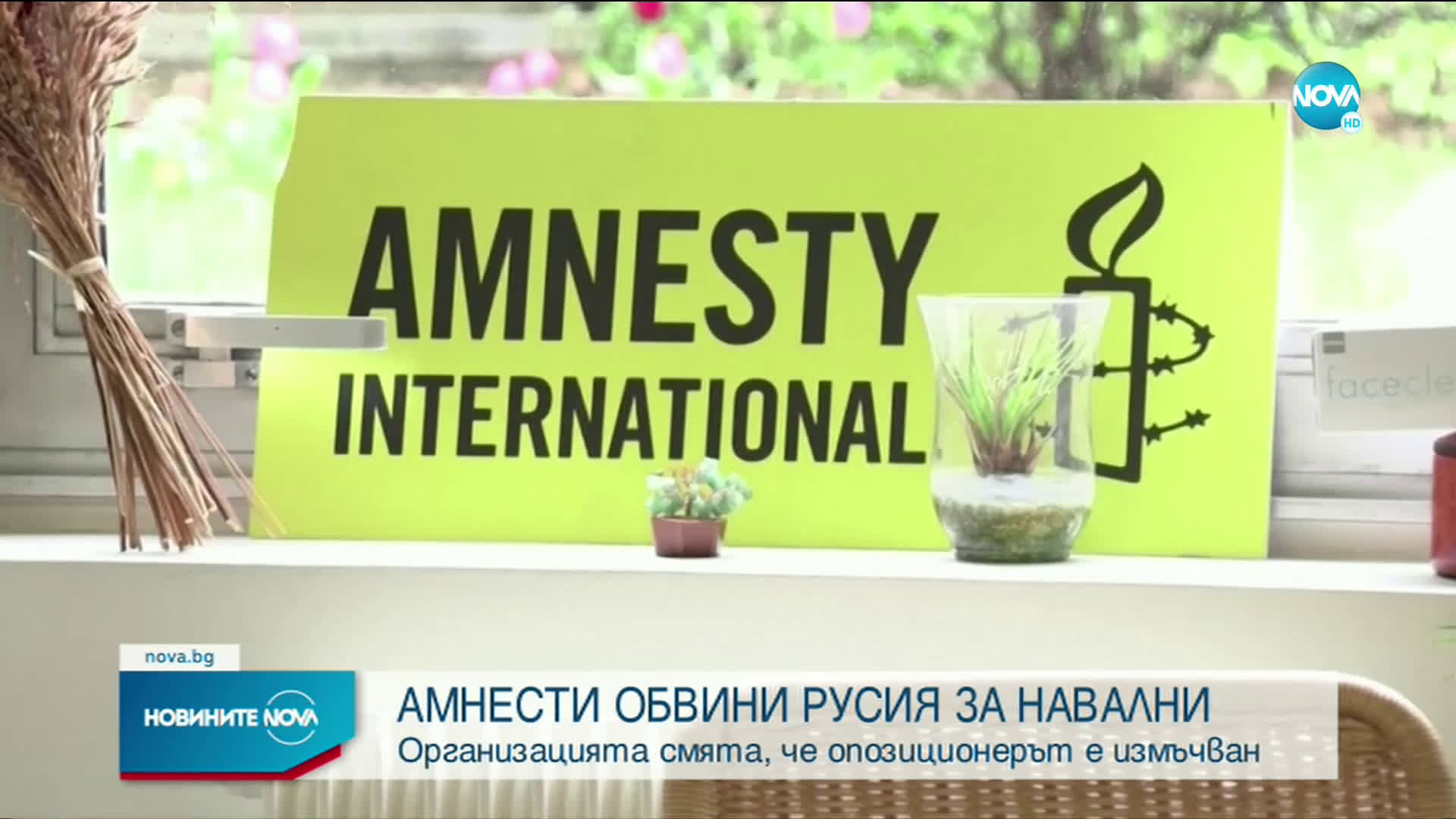 „Амнести Интернешънъл“ обвини Русия за Навални