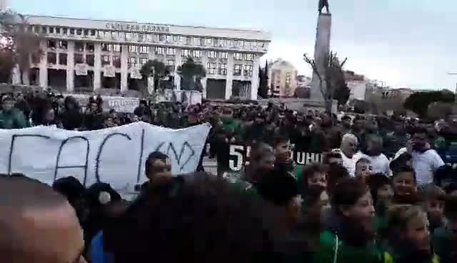 Мирен протест пред НХК Бургас