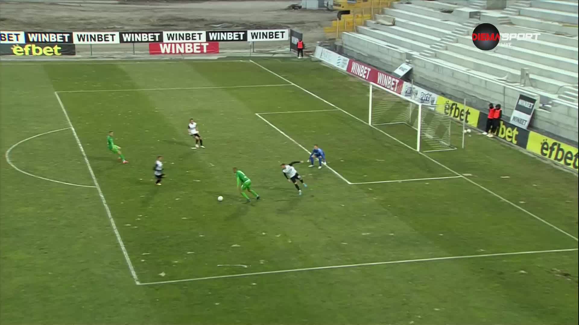 Локомотив Пловдив - Ботев Враца 0:0 /първо полувреме/