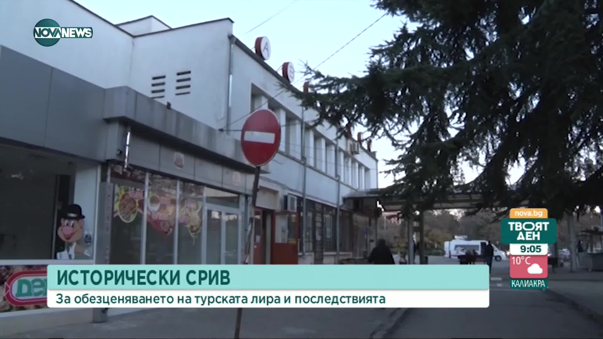 Исторически срив на турската лира