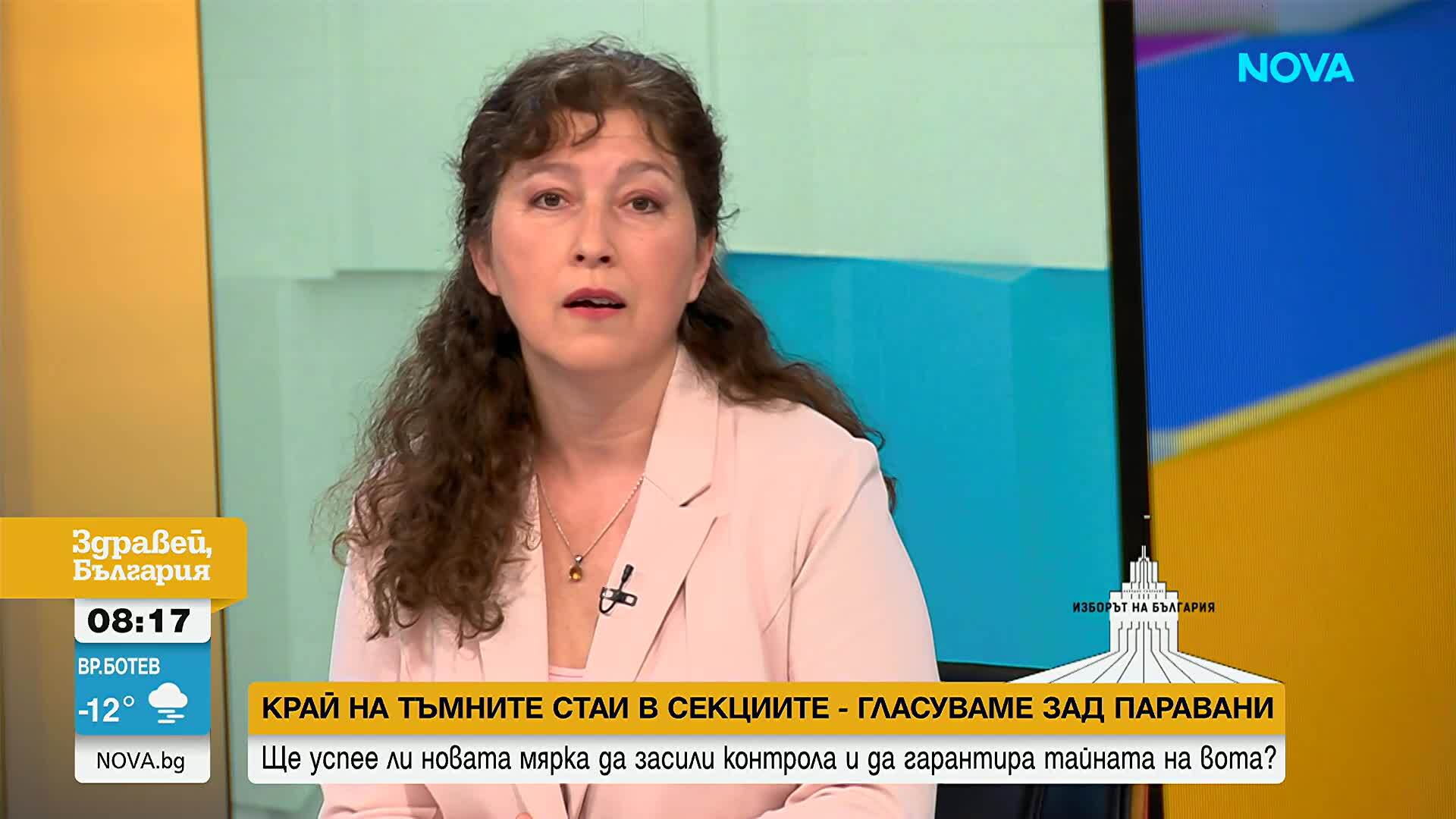 Ваня Нушева: 106 сигнала за изборни престъпления са постъпили в МВР