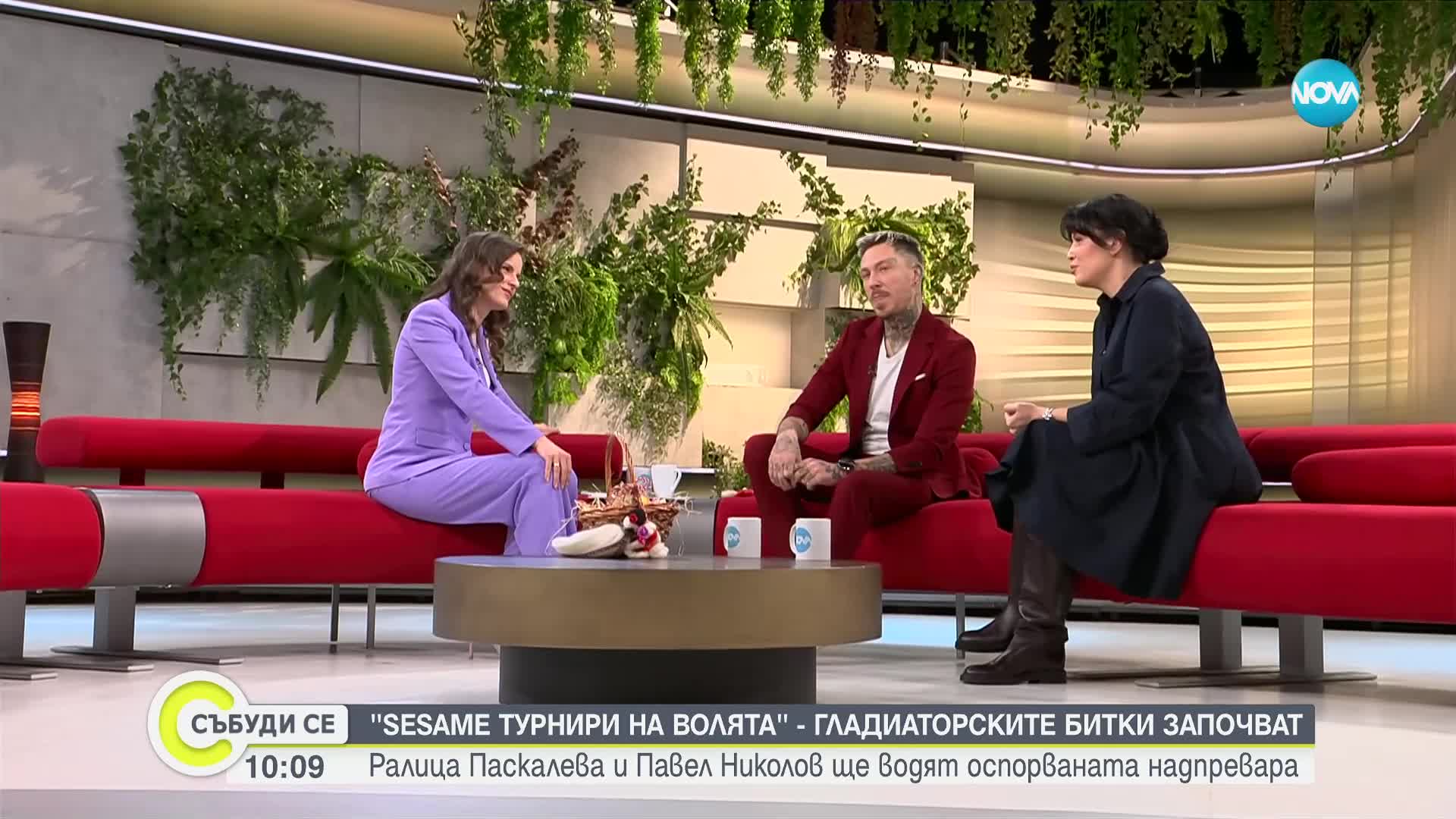 Ралица Паскалева и Павел Николов са водещите на “Sesame Турнири на волята”