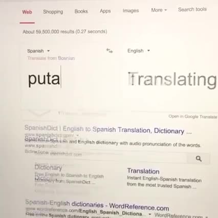 Не винаги Гугъл преводача превежда правилно! Смях! ;d