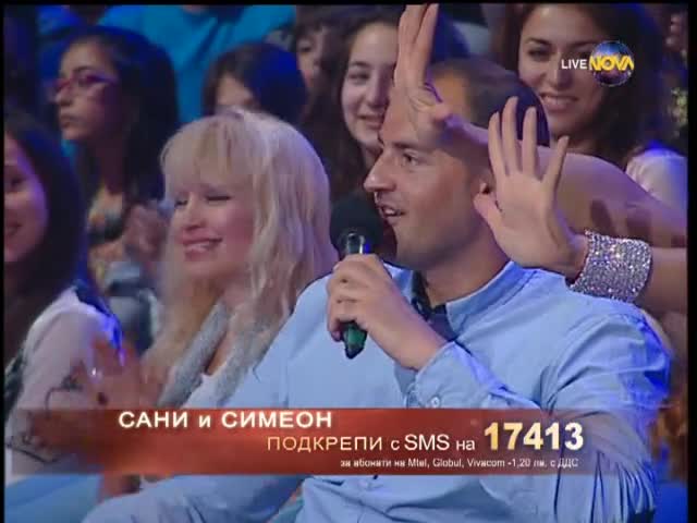 Dancing Stars - Александра Жекова и Симеон Тимов елиминации (24.04.2014г.)