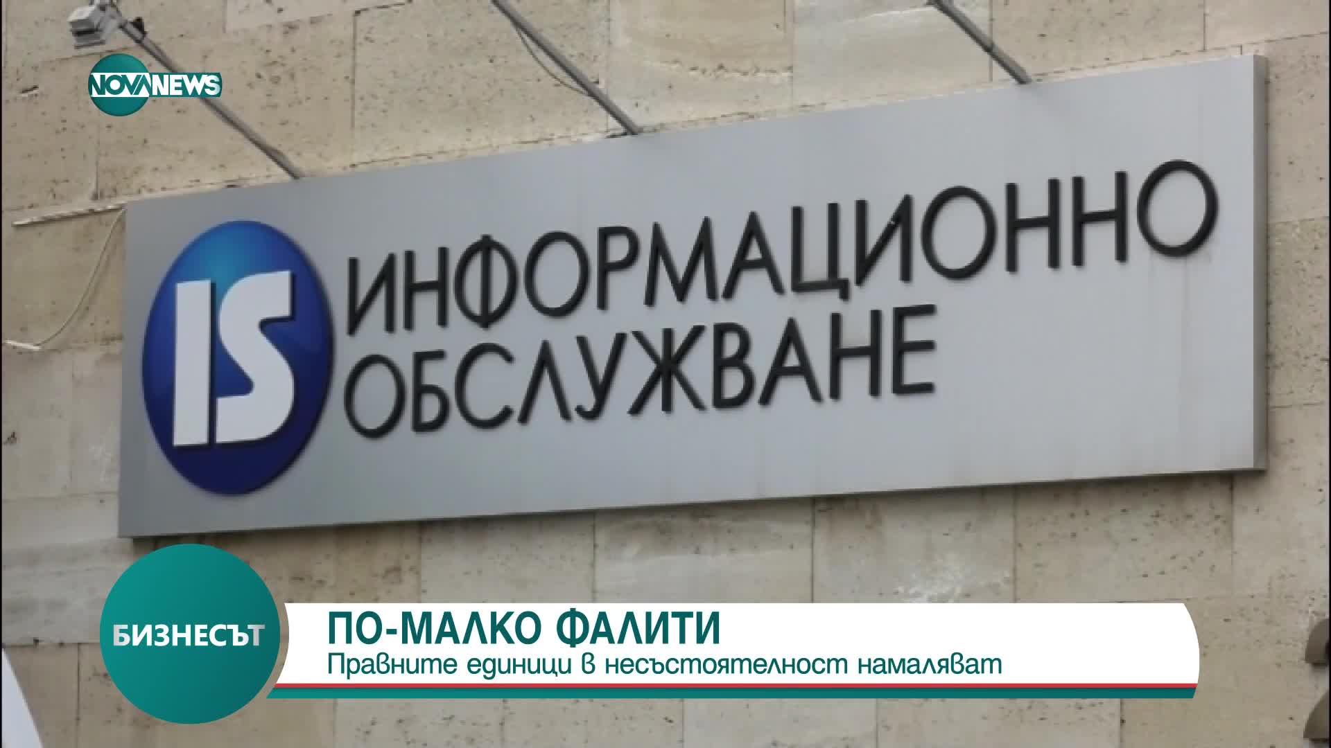 Броят на фалиралите фирми у нас намалява